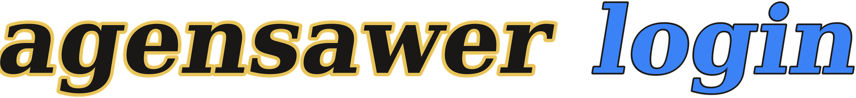 agensawer login logo